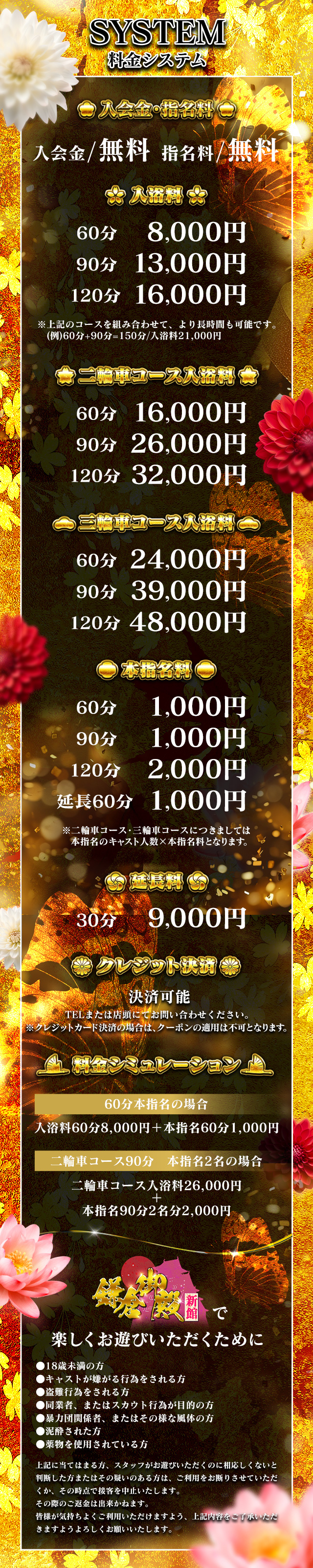 システム料金画像