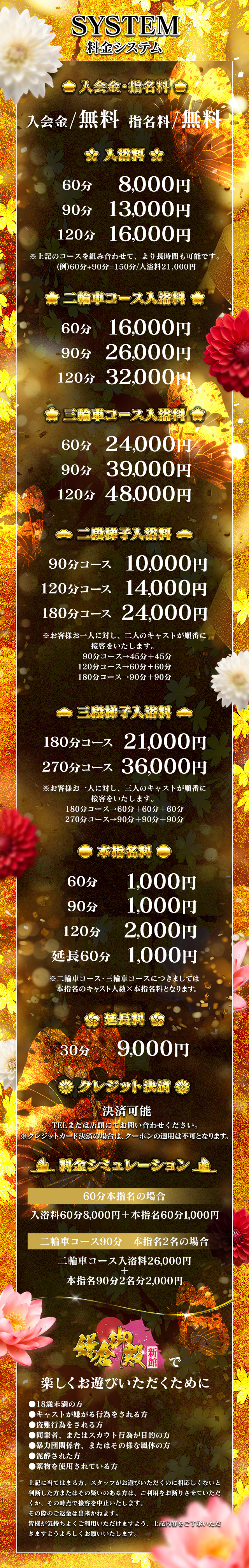 システム料金画像